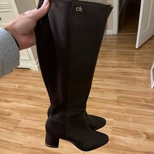 Calvin Klein Tall Brown Boots 🤎